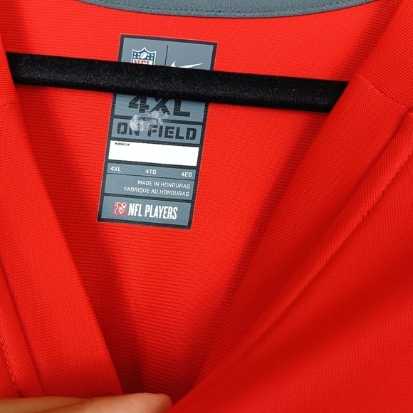 NFL Men's Tyreek Hill Kansas City Chiefs Game Jersey Red 4XL - Picture 7 of 13